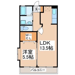 スライブ参番館の物件間取画像